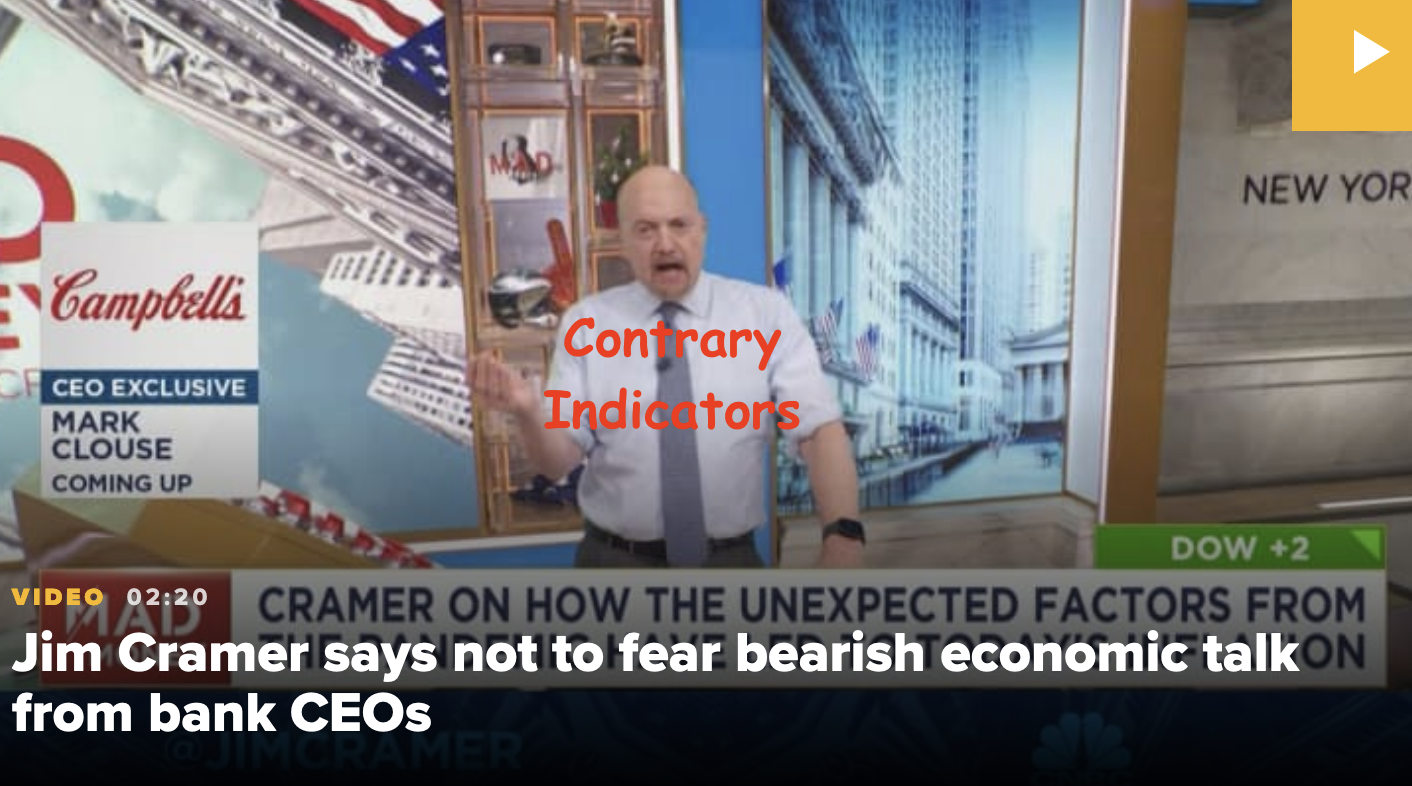 Read more about the article Ominous sign for markets: Jim Cramer gives a contrary bullish lecture